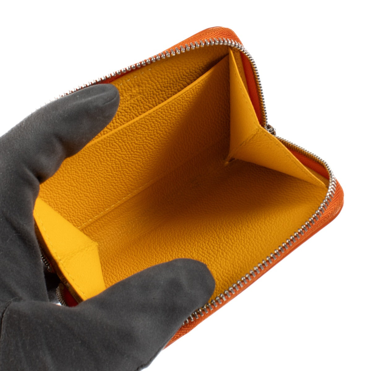 Goyard Oranje Matignon Mini Portemonnee