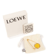 Loewe Yellow Meccano Pin Brooch