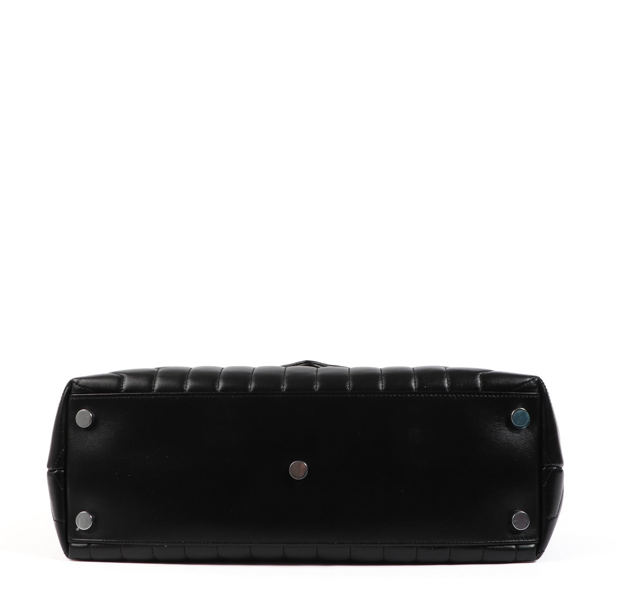 Saint Laurent Zwarte Loulou Grote Kettingtas