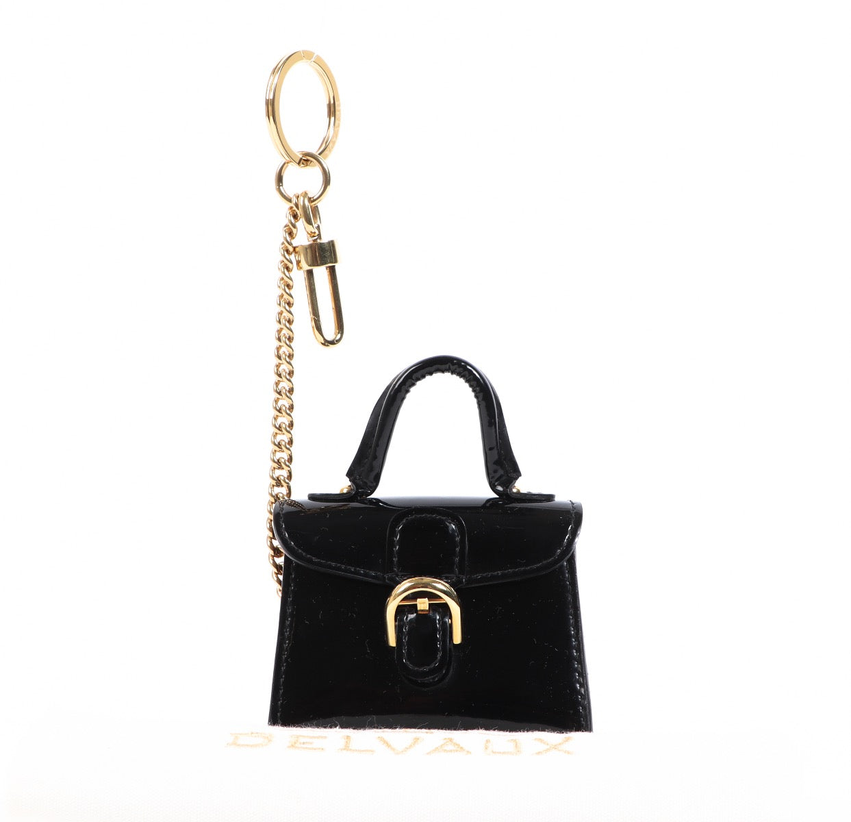 shop safe online Delvaux Black Brillant Charm Bag. koop veilig online tegen de beste prijs Delvaux Black Charm Brillant Bag