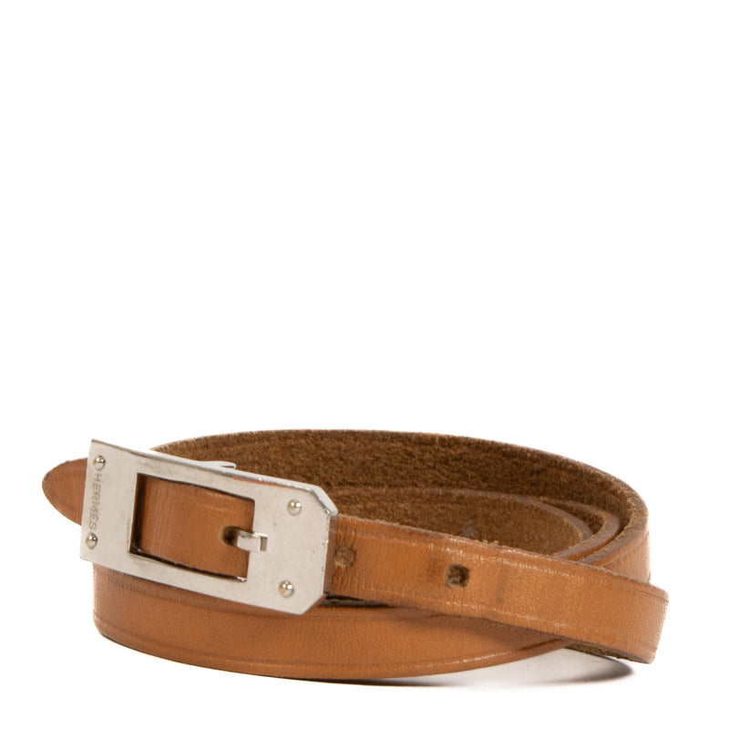 Hermès Kelly Aldion Double Wrap Bracelet