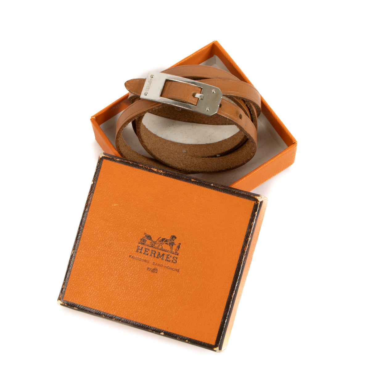 Hermès Kelly Aldion Double Wrap Bracelet