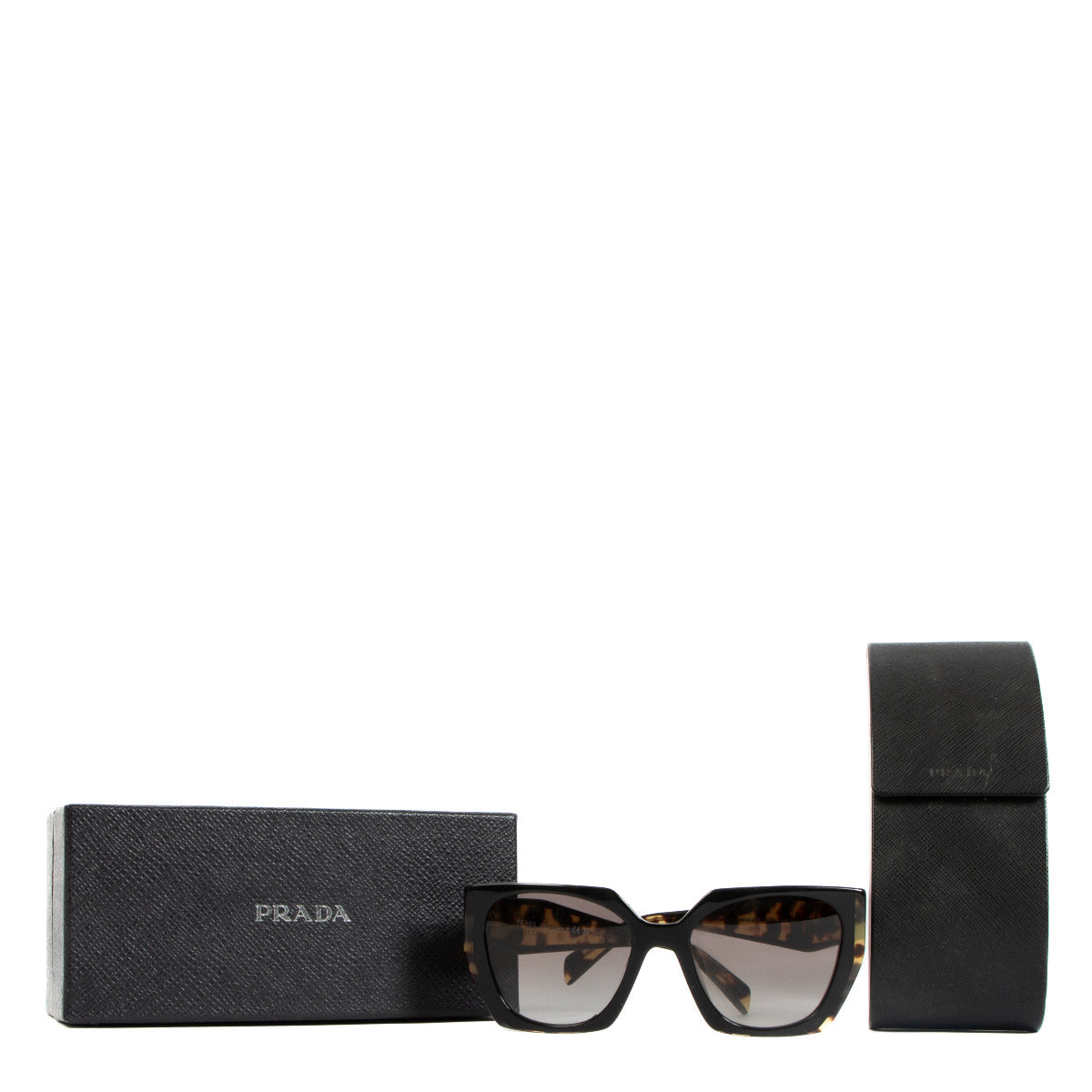 Prada Tortoise SPR15W Sunglasses