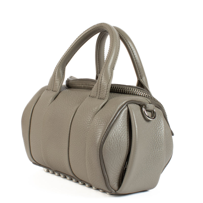 Alexander Wang Taupe Rockie Top Handle