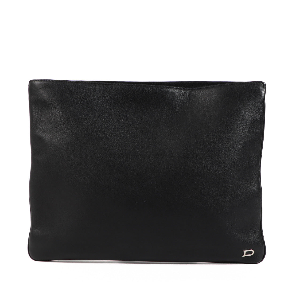Delvaux Black Allure Pochette Clutch