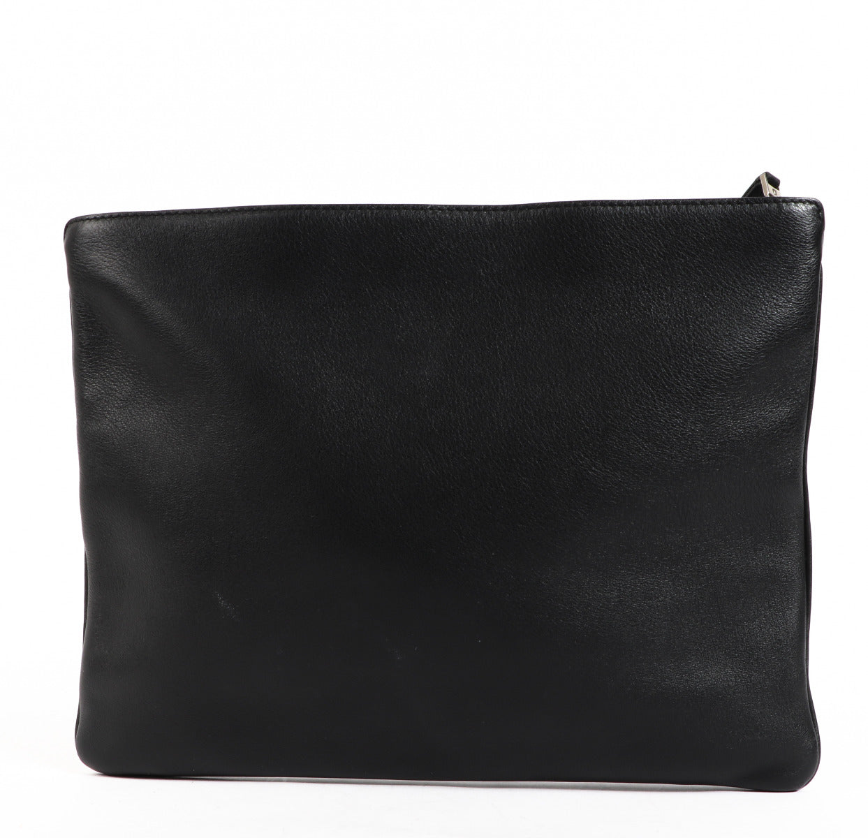 Delvaux Black Allure Pochette Clutch