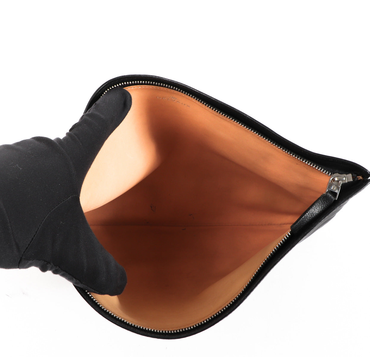 Delvaux Black Allure Pochette Clutch