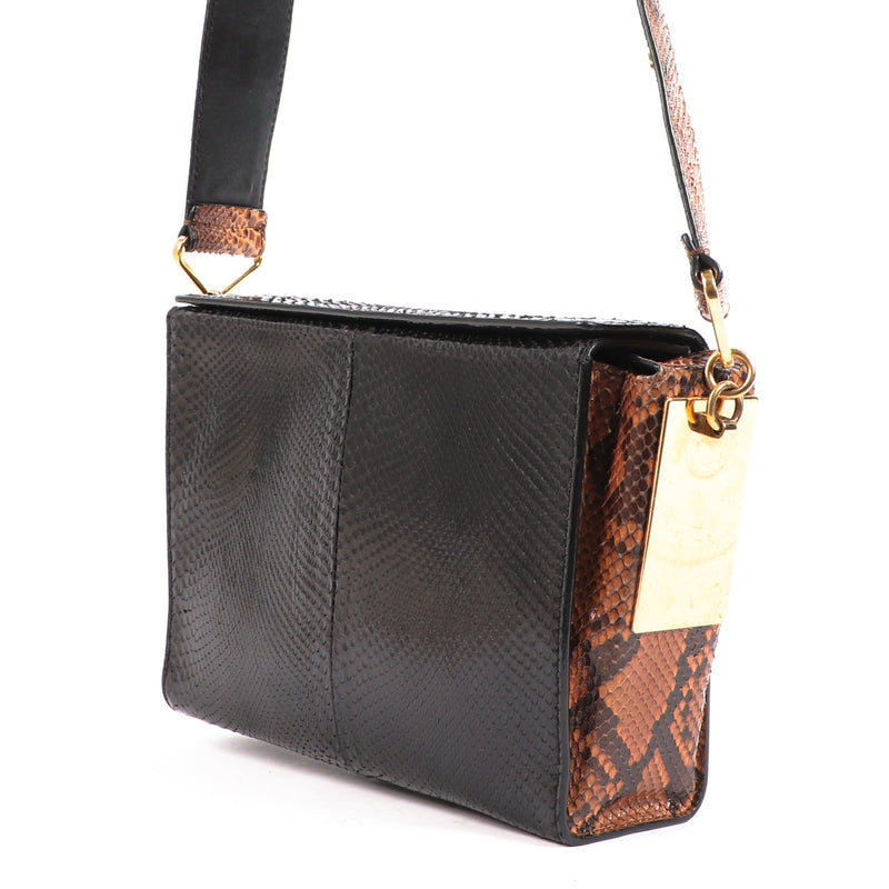 Marni Python Box Crossbody Bag