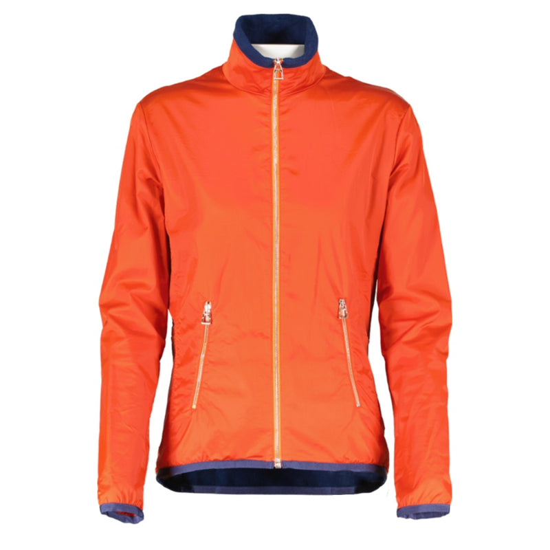 Hermès Orange Warm-up Fleece Jacket