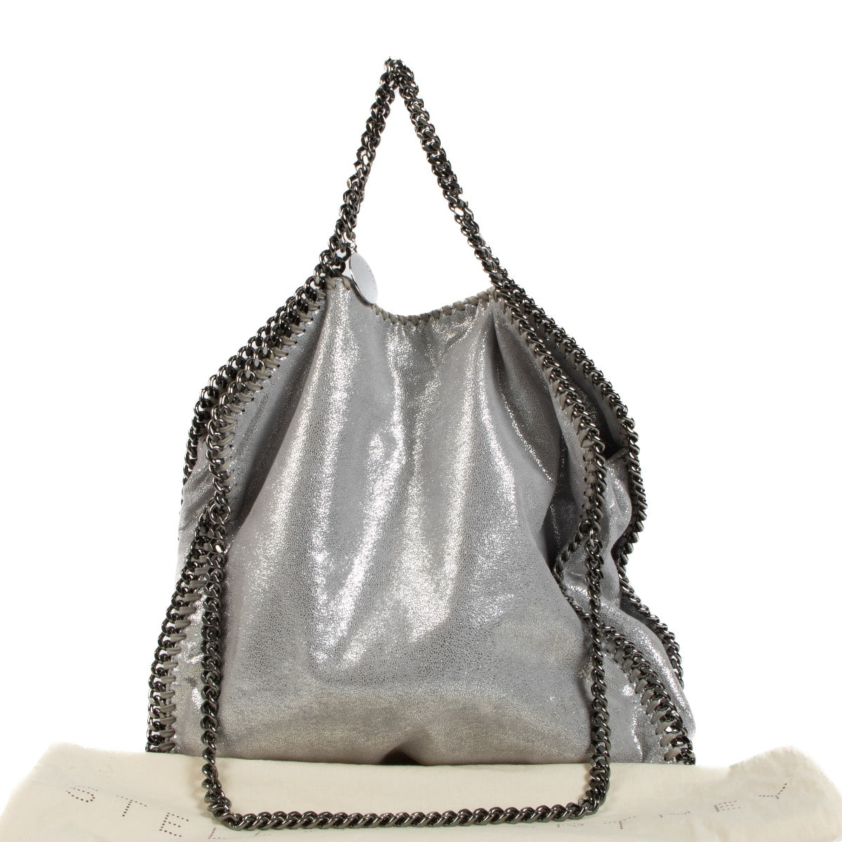 shop 100% authentic second hand Stella McCartney Grey Falabella Bag on Labellov.com