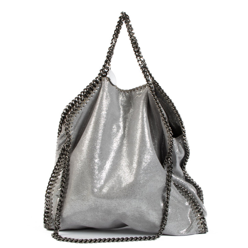 shop 100% authentic second hand Stella McCartney Grey Falabella Bag on Labellov.com