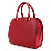 Shop safe online at Labellov in Antwerp this 100% authentic second hand Louis Vuitton Red Epi Leather Pont Neuf PM