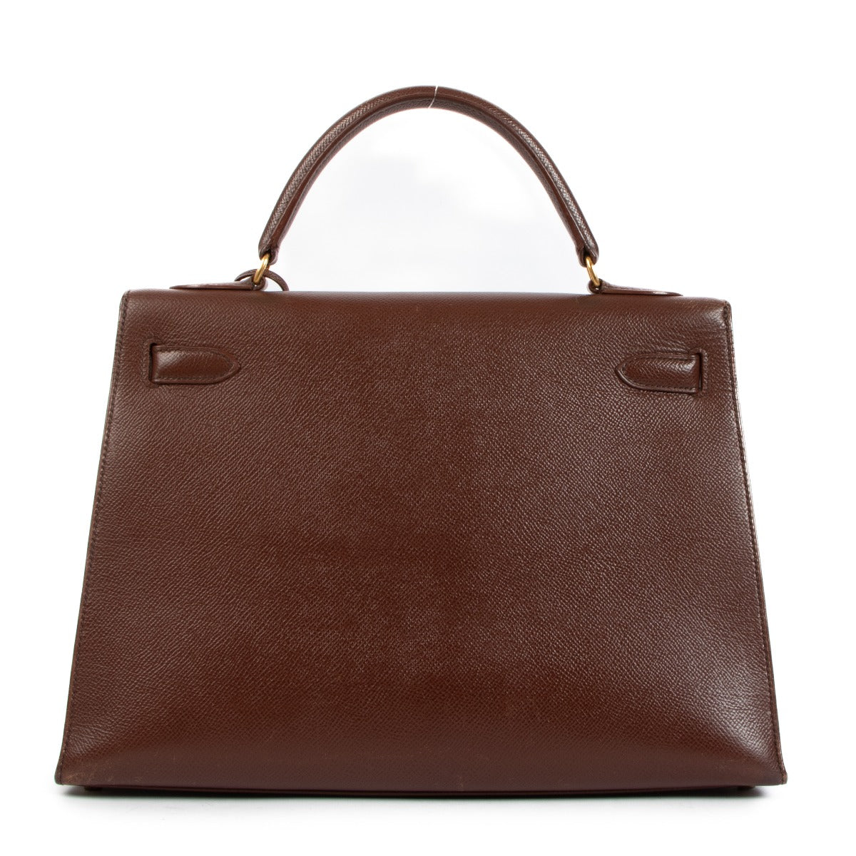 Hermès Kelly 32 Havane Courchevel GHW