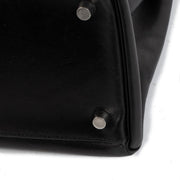 Authentic second hand Hermès Kelly 35 Black Box on www.labellov.com