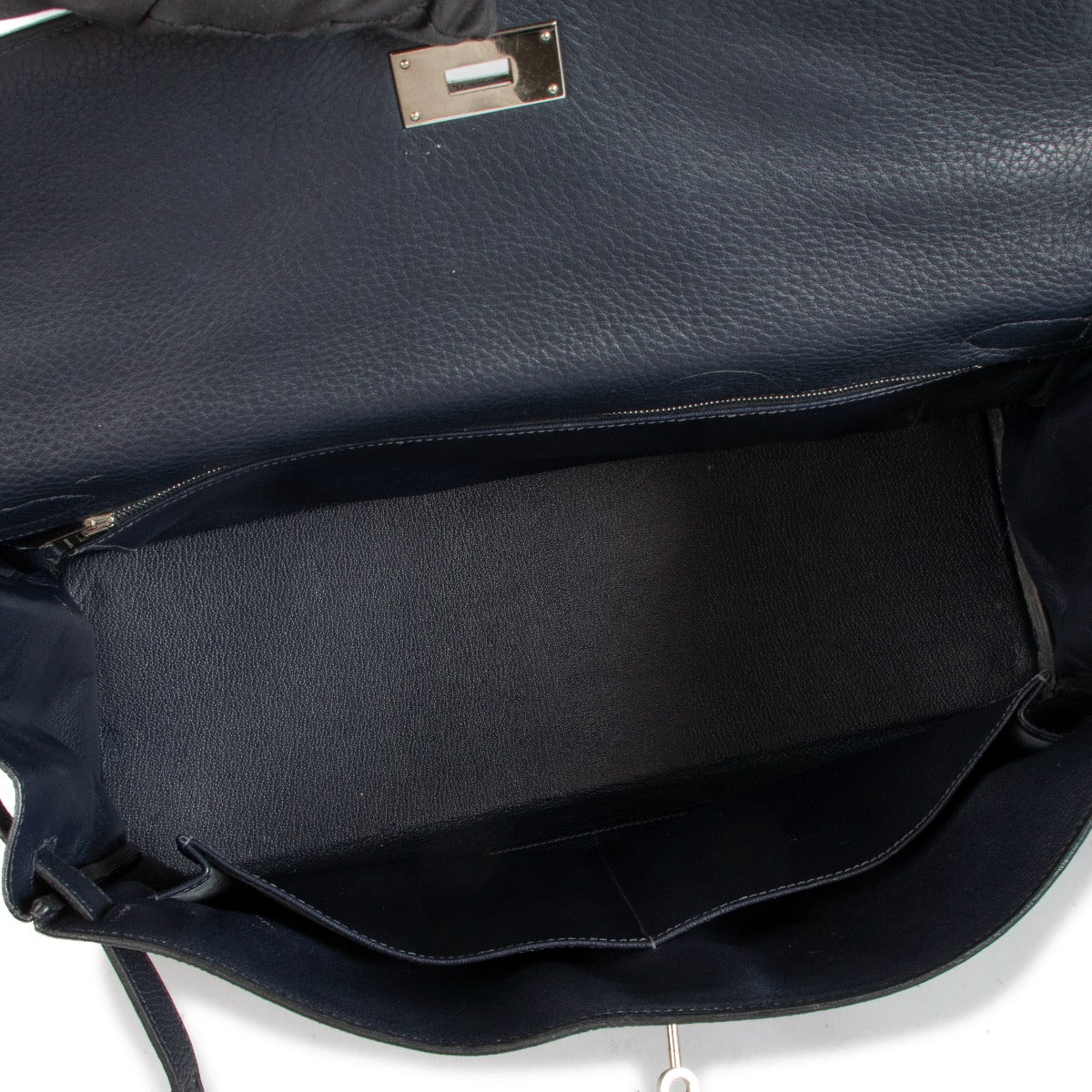 Hermès Kelly 40 Bleu Nuit Taurillon Clemence PHW