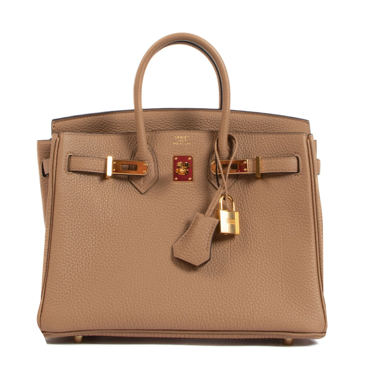 Achetez seconde main Hermès Birkin 25 Chai Veau Togo chez www.labellov.com