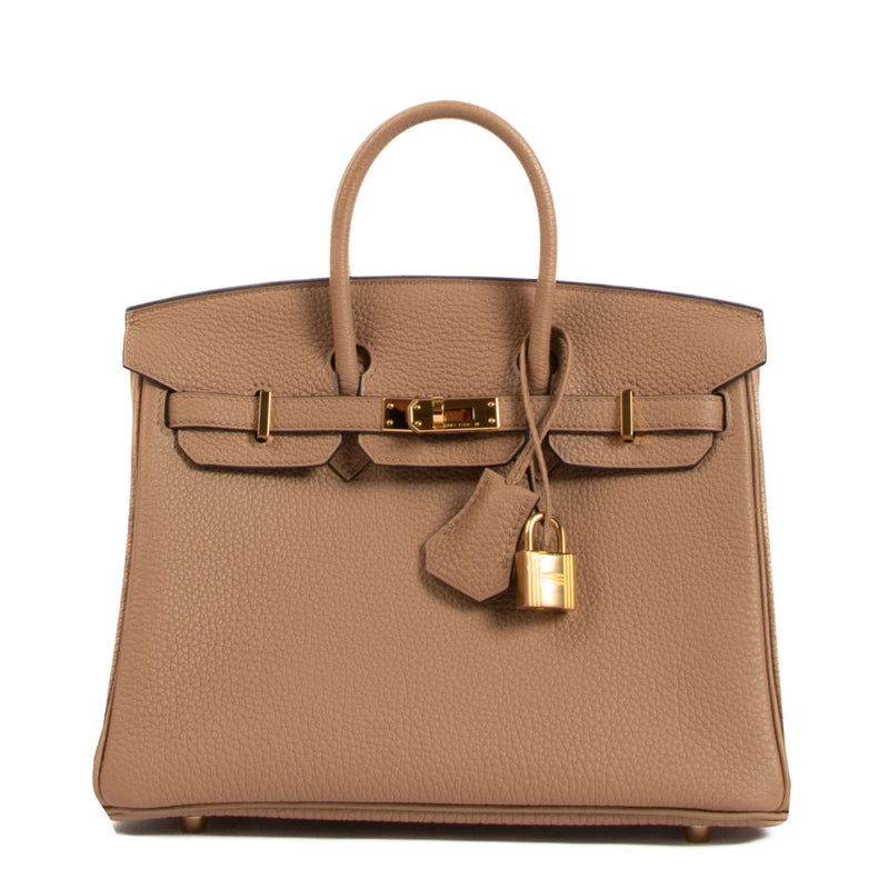 Hermès Birkin 25 Chai Togo Gold Hardware