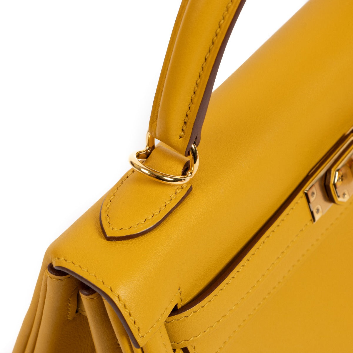 seconde main Hermès Kelly Jaune Ambre dans www.labellov.com