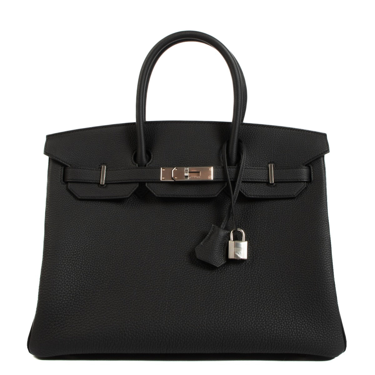 Authentic second hand Hermès 2023 Birkin 35 Black Togo on www.labellov.com
