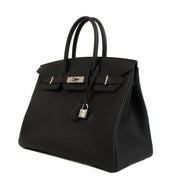Authentic second hand Hermès 2023 Birkin 35 Black Togo on www.labellov.com