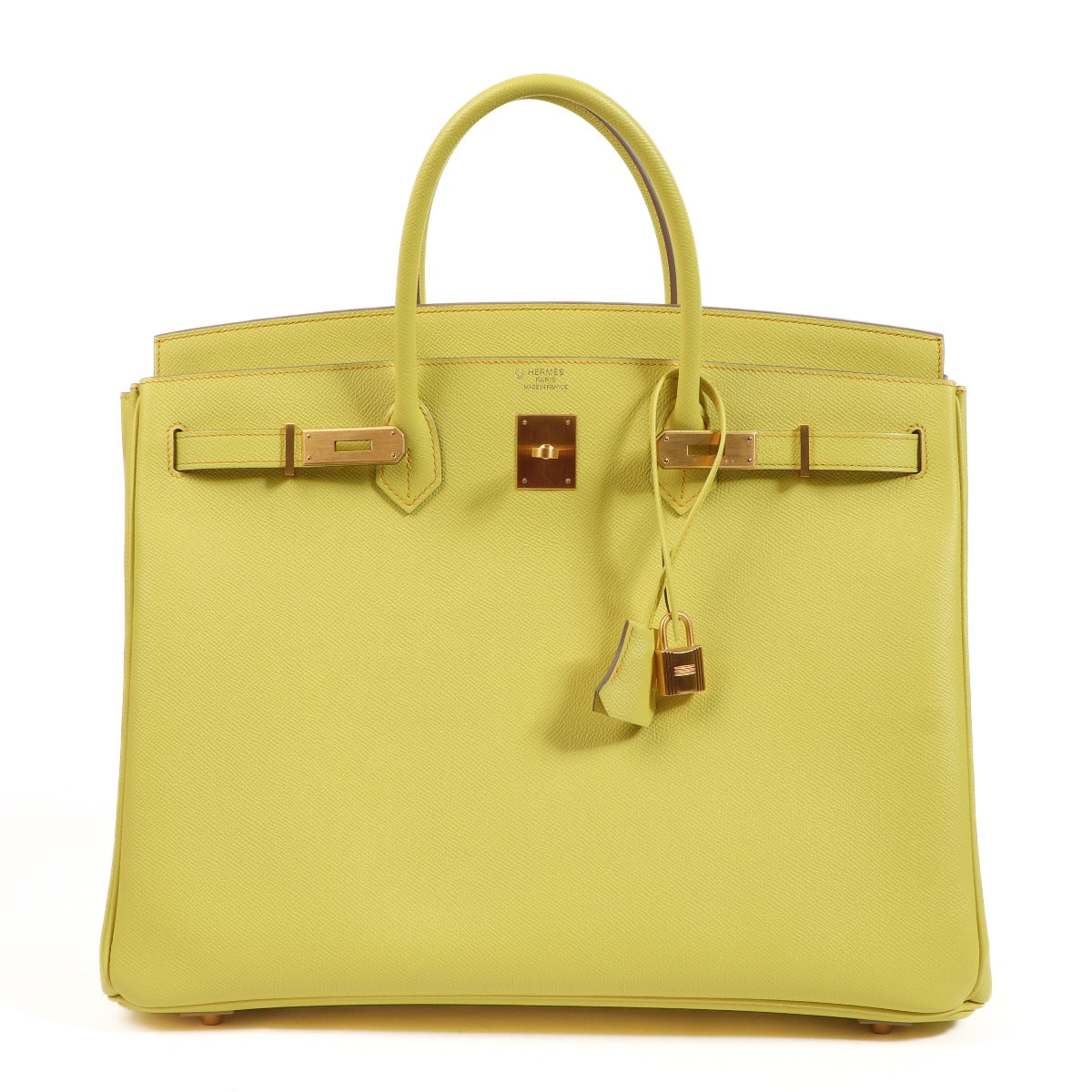 Hermès HSS Birkin 40 Lime & Abricot Epsom BGHW