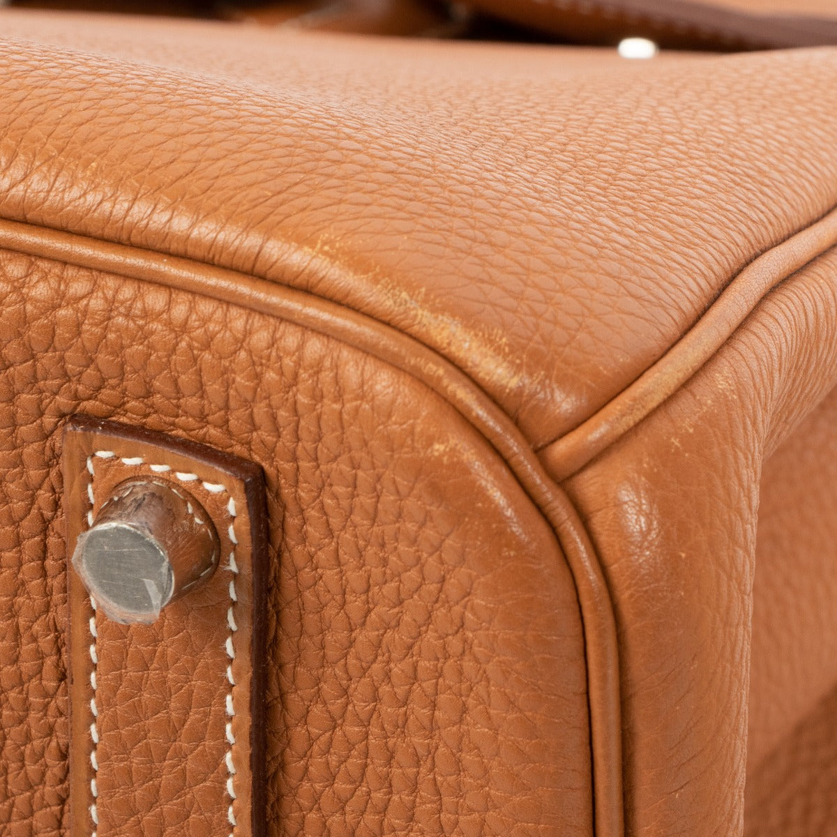 Authentic second hand pre-owned Hermès Birkin 35 Gold Togo Palladium Hardware on www.labellov.com