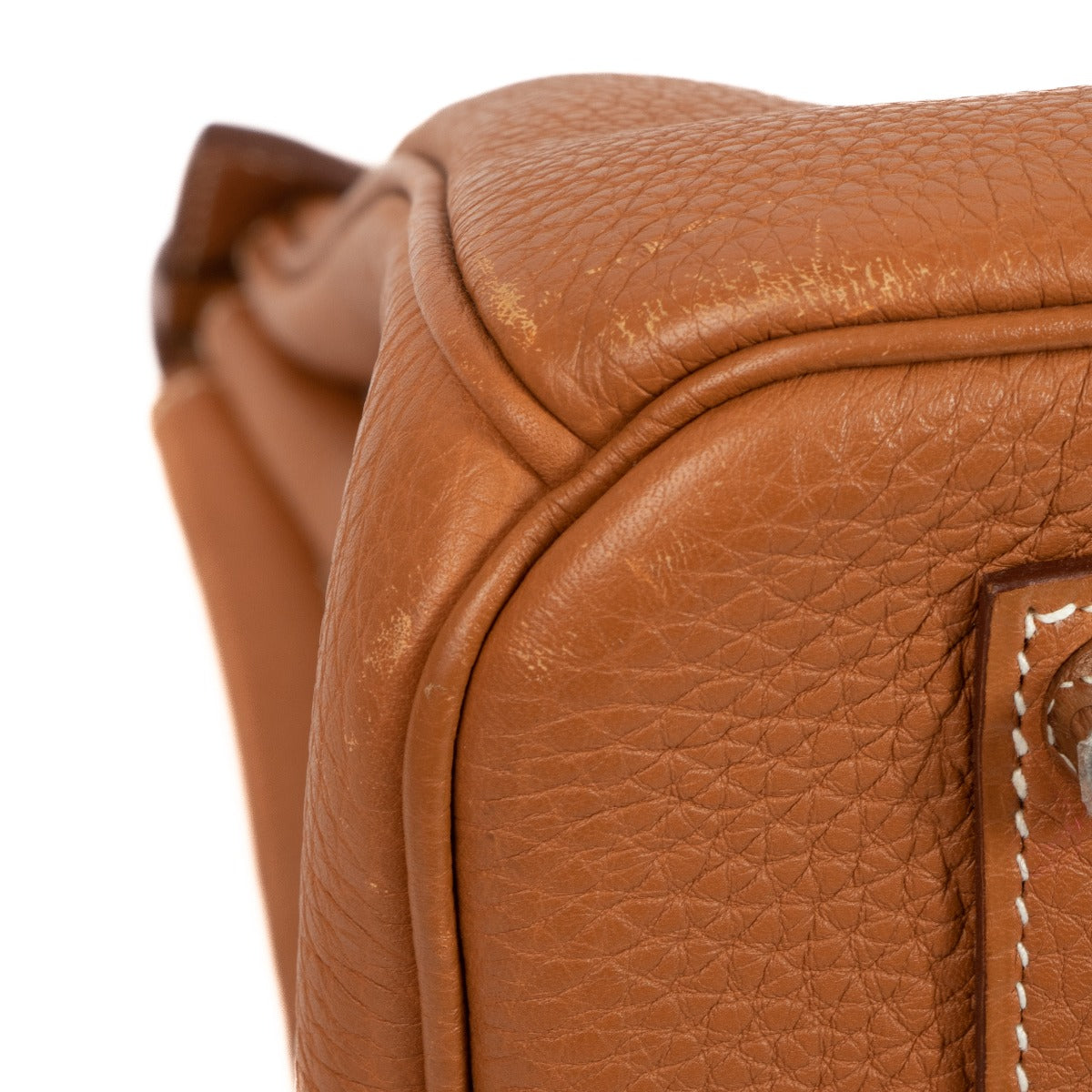 Authentic second hand pre-owned Hermès Birkin 35 Gold Togo Palladium Hardware on www.labellov.com