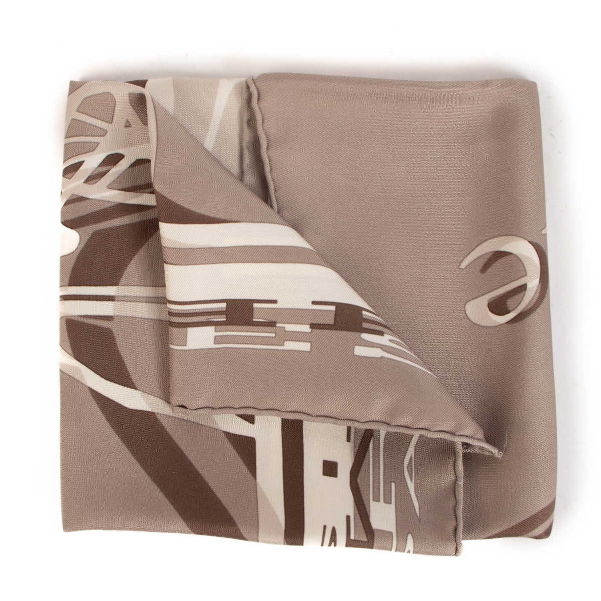Hermès Calèche Elastique Silk 40 Scarf