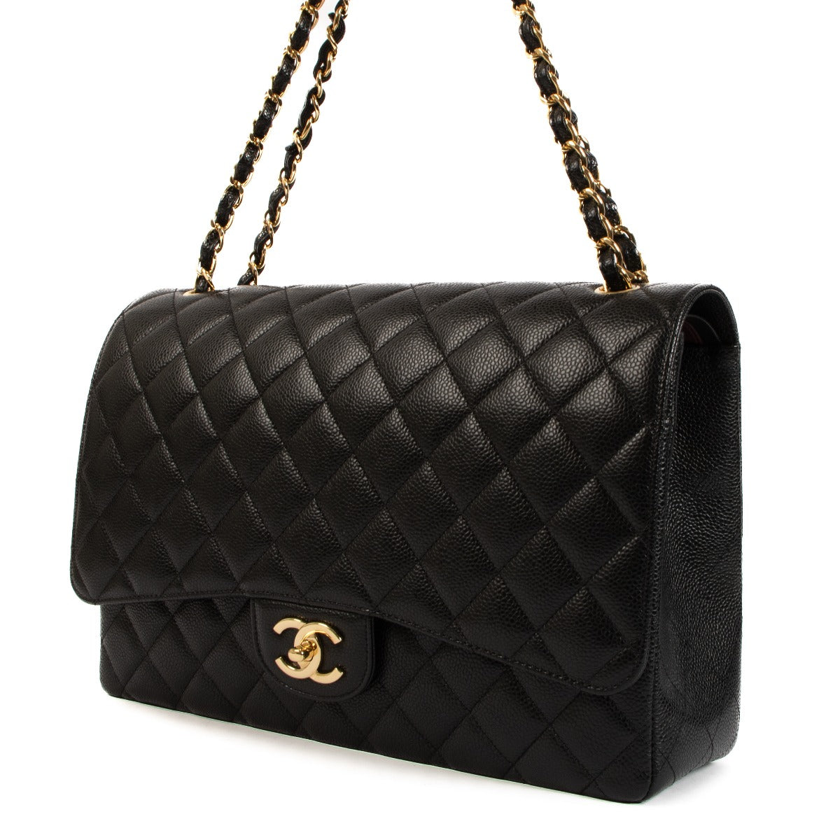 Pre-owned Chanel Maxi Classic Handbag on www.labellov.com