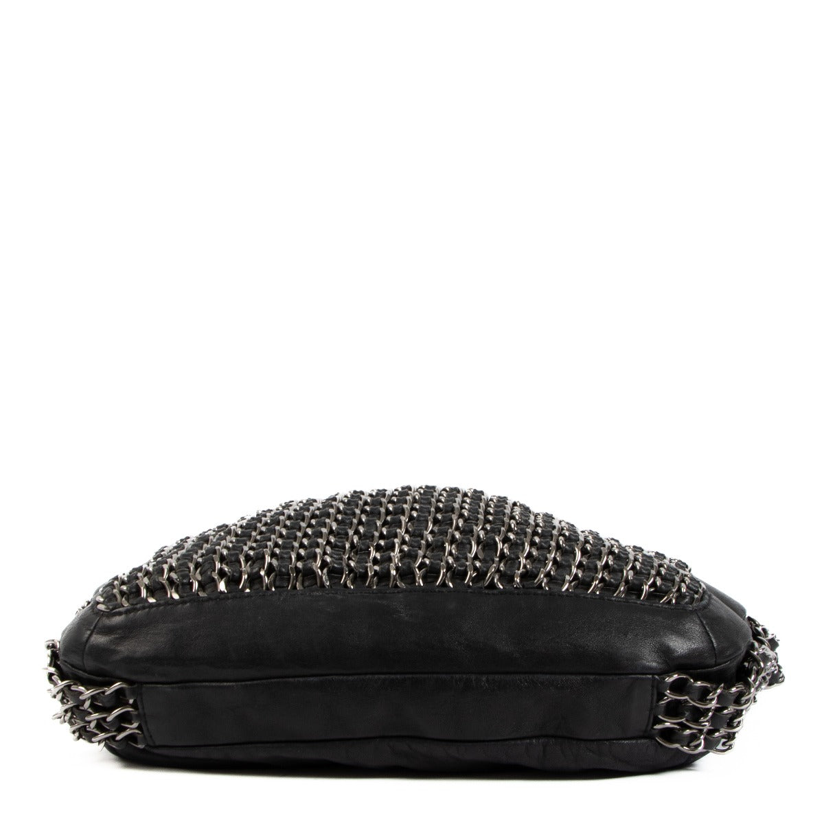 Chanel Zwart Lamsleer Multi Chain Schoudertas