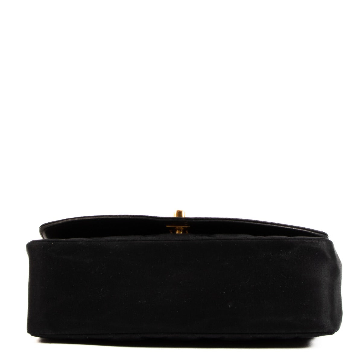 Chanel Black Satin Diana Classic Flap Bag