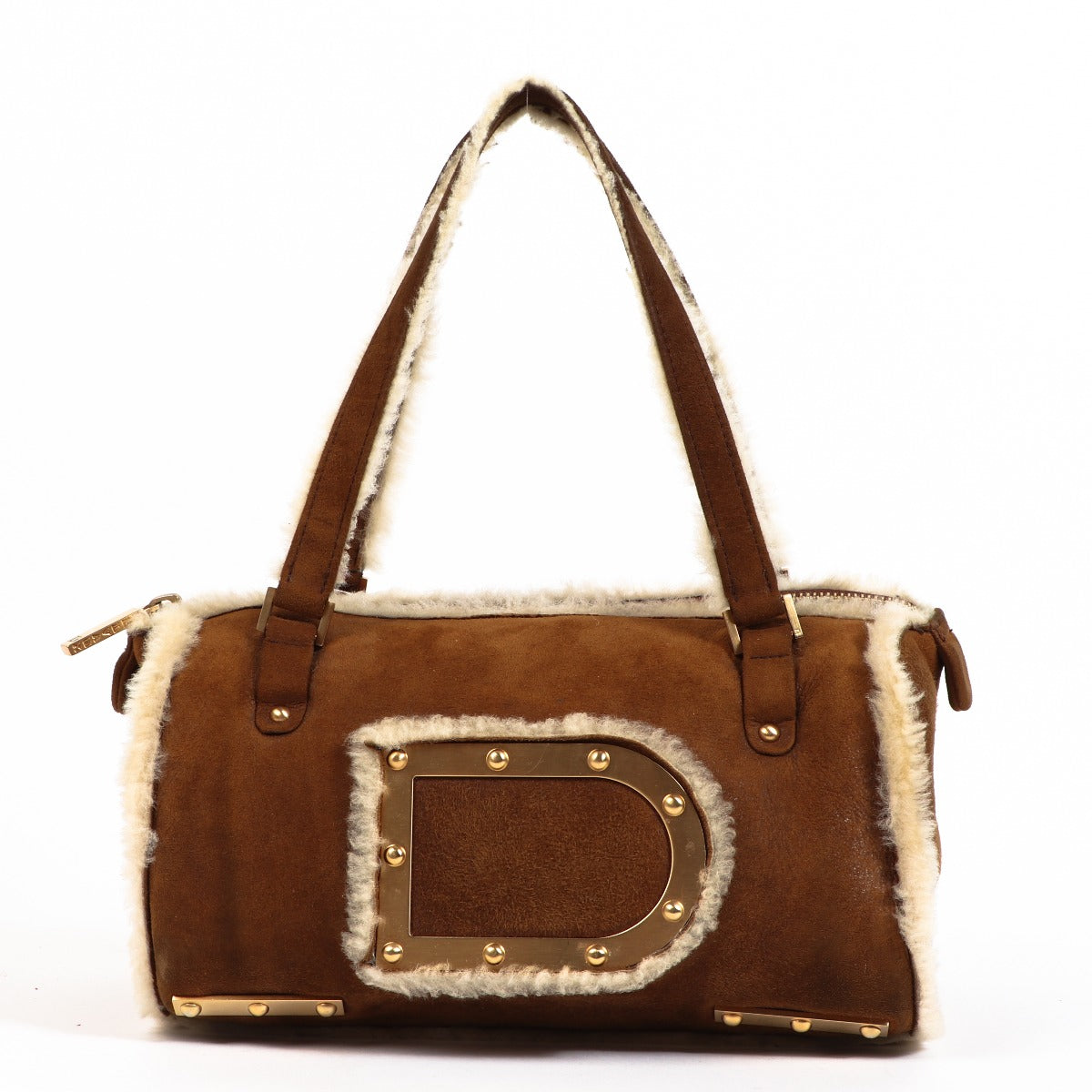 Delvaux Astrid MM Camel Mouton Retourné