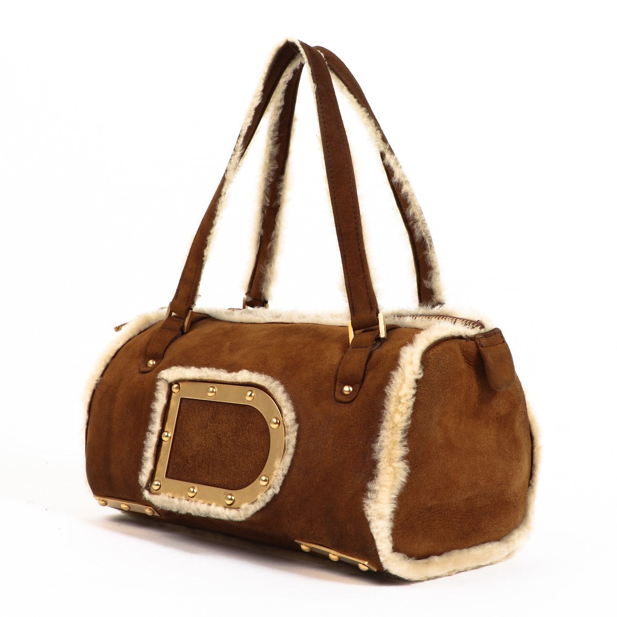 Delvaux Astrid MM Camel Mouton Retourné