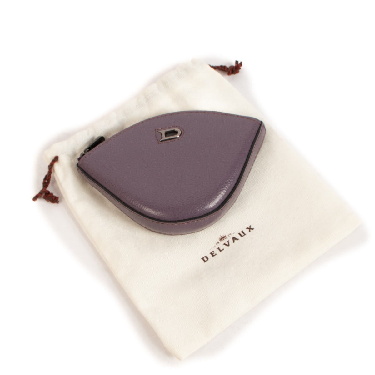 Delvaux Peche Parme Jumping Coin Purse