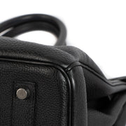 Authentic second hand Hermès Birkin 35 Black Togo Palladium Hardware on www.labellov.com