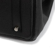 Authentic second hand Hermès Birkin 35 Black Togo Palladium Hardware on www.labellov.com