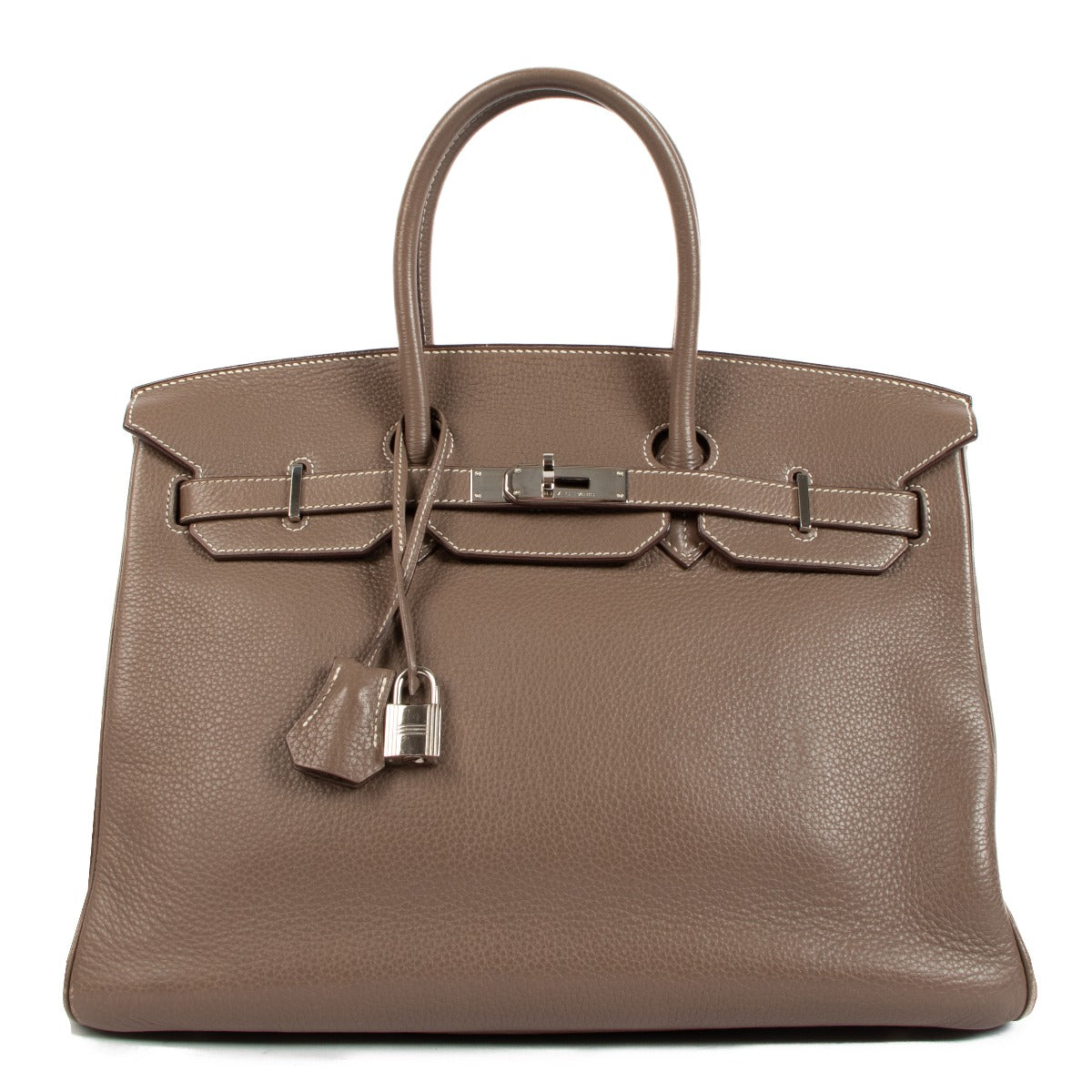 Hermès 2007 Birkin 35 Etoupe Taurillon Clemence