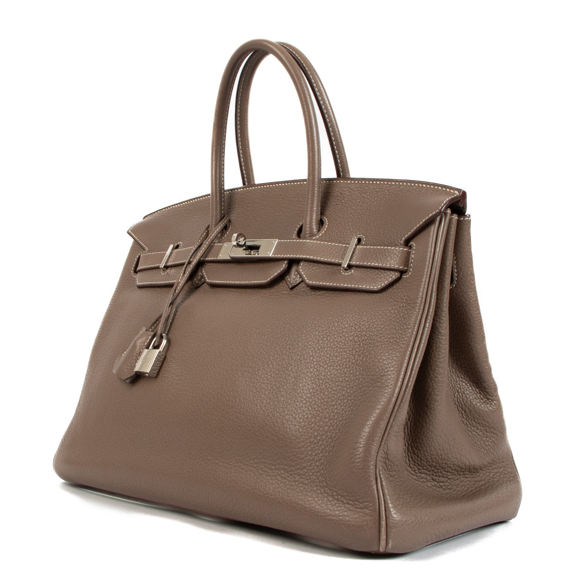 Hermès 2007 Birkin 35 Etoupe Taurillon Clemence