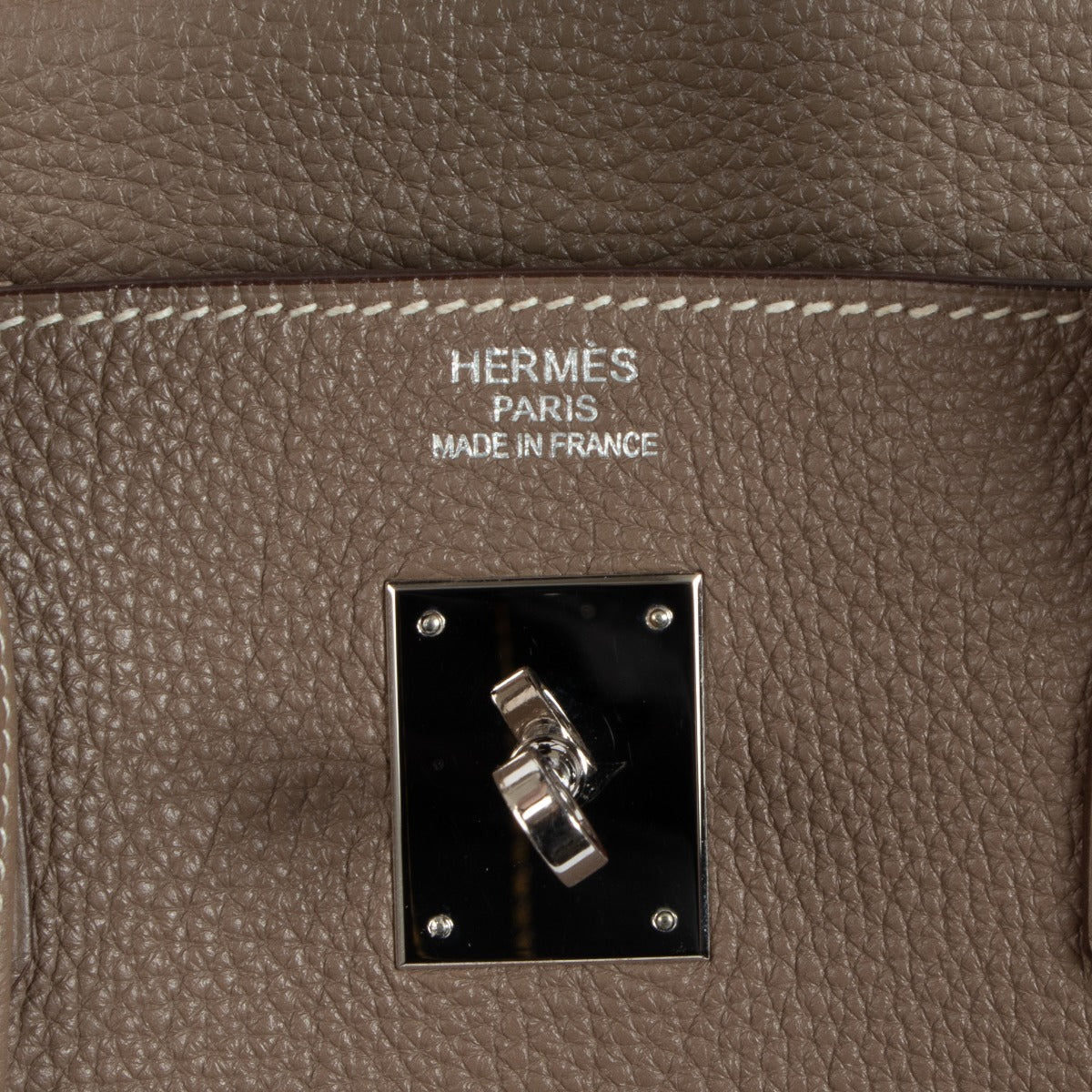 Hermès Birkin 40 Logo Detail Stamp