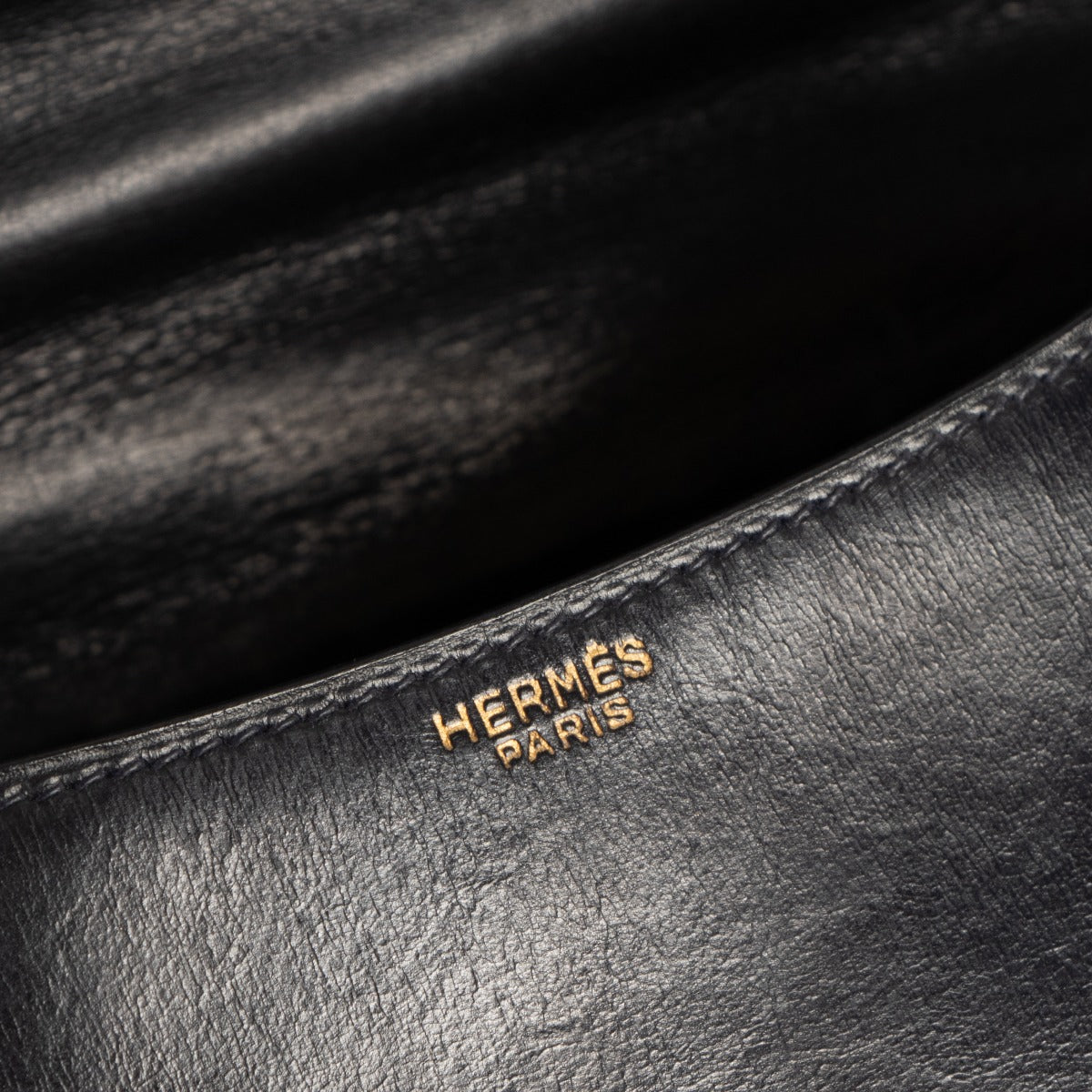 Vintage Hermes Constance 23 logo stamp