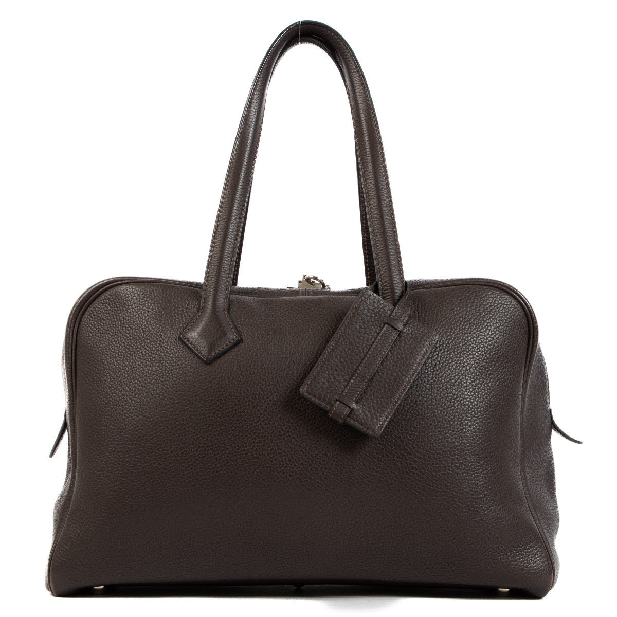 shop 100% authentic second hand Hermès Brown Victoria 35 on Labellov.com