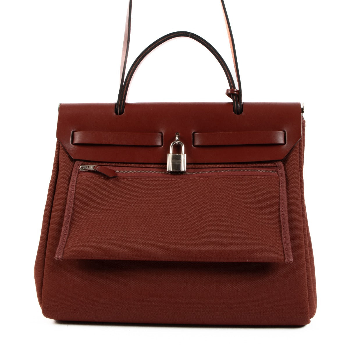 Buy authentic second hand Hermès Herbag 31 on www.labellov.com
