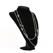 Hermès Silver Farandole Long Necklace