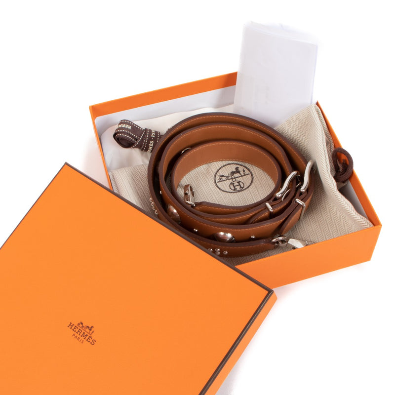 Hermès Carnaby Losange Gold Swift-schouderriem