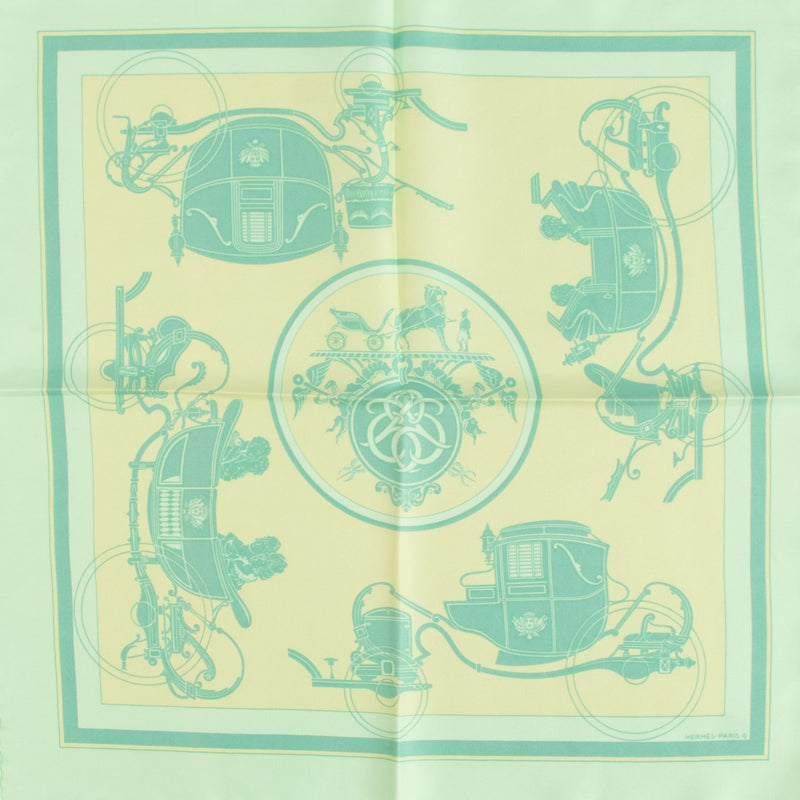 Hermès Ex Libris Pocket Square 40 Silk Scarf