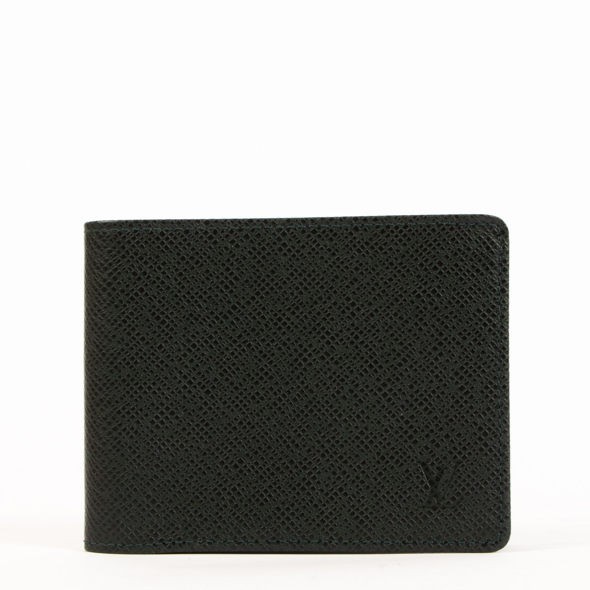 Louis Vuitton Epicea Green Taiga Slender Wallet