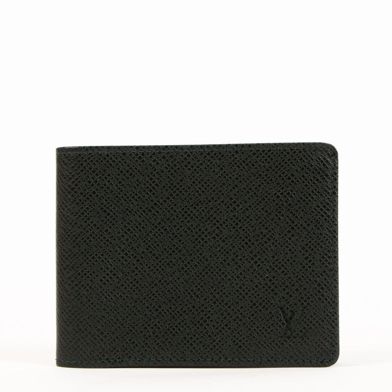 Louis Vuitton Epicea Green Taiga Slender Wallet