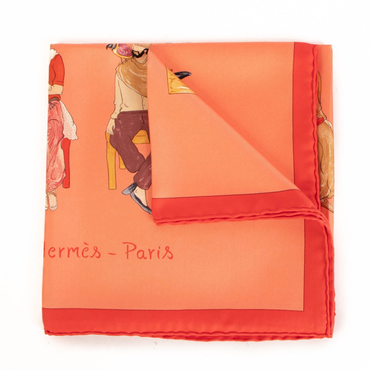 shop 100% authentic second hand Hermès Carre 90 CMS Pink Scarf on Labellov.com