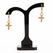 Shop 100% authentic second hand Pomellato Gold Cross Earrings on Labellov.com