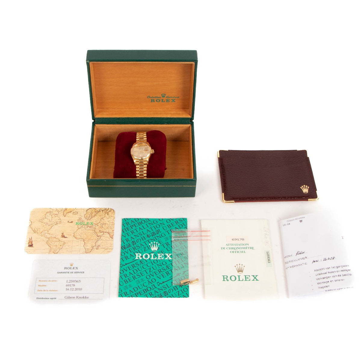 shop 100% authentic second hand vintage Rolex Gold Lady Datejust 26mm Watch on Labellov.com